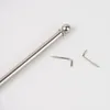 Vitragenstange Jubi Nickel silberfarbig matt 85-120cm Produktbild-Vorschau 3