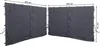 2 Seitenteile mit RV 300x197cm Anthrazit für Rank Pavillon Produktbild-Vorschau 2