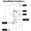 An illustration showing the installation guidance for a faucet in a bathroom. Náhľad obrázku produktu