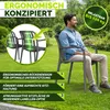 Lot de 4 chaises de jardin tillvex® empilables et Voir les images du produit 8