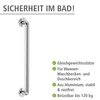 WENKO SECURA Wandhalte Griff Halterung Badewannen Dusche Produktbild-Vorschau 2