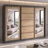 BELANO Schwebetürenschrank 200 cm mit Spiegel – Produktbild-Vorschau 2