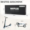 WAYPLUS Klapproller ab 6 J. bis 109 kg, 20 cm ABEC-9 Räder, Produktbild-Vorschau 2