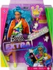 Barbie Extra Doll #4 with Skateboard & 2 Kittens, Módní Náhled obrázku produktu 1