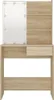 vidaXL Coiffeuse avec LED Chêne Sonoma 74,5x40x141 cm Bois Voir les images du produit 10