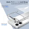 Transparent Hülle für iPhone 17 Pro, Hybrid Klar Rückseite Produktbild-Vorschau 3