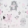 hniezdočko s vankúšikom a perinkou New Baby z Minky rúžové Náhľad obrázku produktu 6