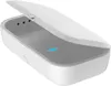 A white UV sanitizer box with its lid open, showing the interior. Produktbild-Vorschau