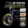 T3 E-Bike Fatbike Cityrad 20×4,0" Elektrofahrrad, 864 Wh Produktbild-Vorschau 4