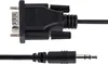 StarTech.com 9M351M-RS232-CABLE, DB-9, 3.5mm, 1 m, Černá Náhled obrázku produktu 5