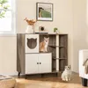 COSTWAY skříňka pro kočky 100x51x91 cm s 5 kovovými Náhled obrázku produktu 8