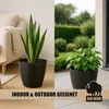 BigDean 2 Stück Blumentopf, Übertopf aus Kunststoff Produktbild-Vorschau 5