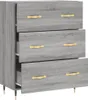 vidaXL Sideboard Grau Sonoma 69,5x34x90 cm Holzwerkstoff Produktbild-Vorschau 6