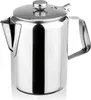 Cafetière polie miroir 1,5 l, acier au nickel-chrome Voir les images du produit 1