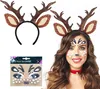 2-PACK Haarband, hertenhoorn, kostuum van een hert, Productafbeelding-voorbeeld 1