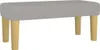 vidaXL Lavica Light Grey 70x30x30 cm Látka Náhľad obrázku produktu 1