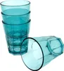 48 gobelets en plastique - 390 ml - bleu transparent - sans Voir les images du produit 1