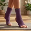 Yogistar Yoga-Socken flauschig-weich wärmend offene Zehen Produktbild-Vorschau 2