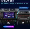 Carplay 9Zoll 4+64G 4G SIM Autoradio SWC GPS Navi Für BMW Produktbild-Vorschau 4