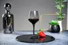 6 Weingläser 360ml mit schwarzem Stiel  Rotweingläser Produktbild-Vorschau 4