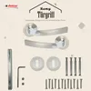 DOMINO Türgriff Drückergarnitur BB-Buntbart Set | Produktbild-Vorschau 9