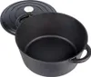 Vilde | Casseruola - Con coperchio - Nero - 5,9 L - Ghisa - Anteprima dell’immagine prodotto 4