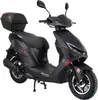 Motorroller Sonic 50 ccm 45 km/h, Euro 5 mattschwarz mit Produktbild-Vorschau 7