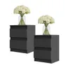 Set di comodini Gabriel (2 pezzi) - antracite, comodini Anteprima dell’immagine prodotto 1