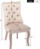 okwish Lot de 2 chaises salle à manger à 4 pieds, dossier Voir les images du produit 4