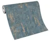 A roll of wallpaper with a blue and beige textured pattern is shown on a white background. Náhľad obrázku produktu