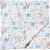Musselin Mullwindeln – Wickeldecke 120 x 120 cm - Blue Produktbild-Vorschau 4