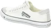 A white Dockers sneaker shown from the side. Voir les images du produit