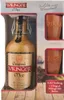 A gift set containing a bottle of Wikinger Met and two drinking cups, presented in its retail packaging. Produktbild-Vorschau
