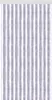 Flauschvorhang 80x200 cm in Unistreifen hellgrau - weiß, Produktbild-Vorschau 1