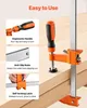 VEVOR, lot de 8 pinces serre-joint, de 15,24 cm et 30,48 Voir les images du produit 6