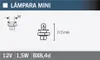 OSRAM ORIGINAL BX8.4d 12 V/1,5 W beige (in blocco) Anteprima dell’immagine prodotto 3