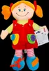 Weiche Stoffpuppe Mädchen 37 cm Puppe Produktbild-Vorschau 1