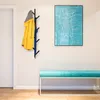 Relaxdays Wandgarderobe mit 8 Haken, platzsparend, Produktbild-Vorschau 5