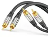 Cavo RCA SONERO, stereo, 15 m, nero Anteprima dell’immagine prodotto 1