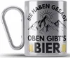 Trendation - Wandern Edelstahl Tasse Karabiner Geschenk Sie Produktbild-Vorschau 1
