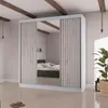 Schiebetürenschrank LICO II - 200cm Kleiderschrank mit Produktbild-Vorschau 1