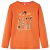 vidaXL Kinder-Langarmshirt Dunkelorange 128 Produktbild-Vorschau 7