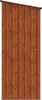 vidaXL Gartenhütten Braun 153,5 x 86 x 200 cm Metall Produktbild-Vorschau 6