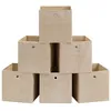 6er Set, Ordnungsboxen aus Vliesstoff mit Griff, Boxen Produktbild-Vorschau 5