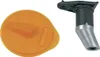 A lid and a dispensing nozzle are shown against a white background. Produktbild-Vorschau