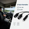 O32C KFZ Zigarettenanzünder Verteiler 2-fach 12V/24V 20A – Produktbild-Vorschau 7