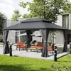 Corciano Hardtop Pavillon Tasmania 3x4,26m | Stahldach mit Produktbild-Vorschau 6