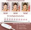 SONNI Růžový toaletní stolek s nastavitelným jasem zrcadlo Náhled obrázku produktu 8