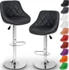 TRESKO® set van 2 barkrukken barstoelen in 10 kleuren naar Productafbeelding-voorbeeld 2