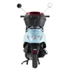 Motorroller Massimo 50ccm 45km/h Euro 5, babyblau mit Top Produktbild-Vorschau 8